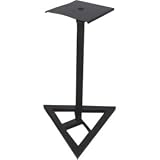 Pyle-Home PSTND16 Height Adjustable Bookshelf Speaker Stand with Heavy Duty Steel Triangle Base