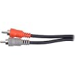 Hosa Cable CPR201 Dual 1/4 Inch To RCA Cable - 3.25 Foot