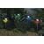Solar Powered Stainless Steel Dual Function Multiple Color LED Garden Lights - Pack Of 8