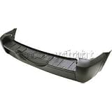 2005-2007 JEEP LIBERTY Rear Bumper Cover (PAINTABLE, Smooth) by Aftermarket