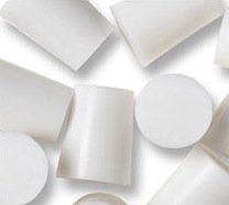 WIDGETCO #2 White Silicone Rubber Stoppers(QTY 1)
