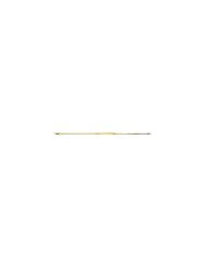 14K Yellow Gold - Youth Rectangle Id Cuban 6" Bracelet