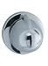 Hansgrohe Volume Control Trim, Satin Chrome (36976881)