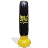 Everlast Youth Inflatable Training Bag - Black/ Yellow