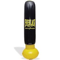 Everlast Youth Inflatable Training Bag - Black/ Yellow