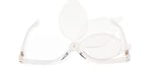 Kikkerland Magnifying Flip Lens Makeup Glasses