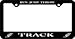 TRACK License Plate Frame