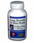Natural Factors Lung, Bronchial and Sinus Health Tablets, 90-Count