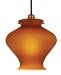 WAC Lighting Cobble Hill CFL Amber Pendant J/J2 Track Mount Light Fixture - JTKF1487A...