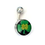 Notre Dame Fighting Irish Belly Rings
