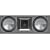 BIC America FH6-LCR Dual 6.5-Inch 175-Watt LCR Speaker with Mid/High Frequency Horn