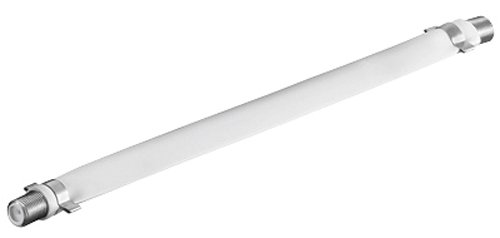 Satix Standard Fensterdurchf&uuml;hrung 2x F-Stecker Anschluss (15 cm)