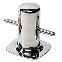 Vetus Bollards with Base Plate 316 Stainless VET-ACHIL160 5800 lbf by