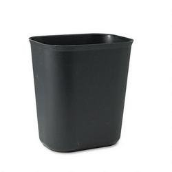 Waste Basket, Fire-Resistant, 15 Quart, 11-1 8x8-1 4x12-1 4, Black RUB2541BK by Rubbermaid