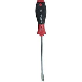 Wiha 30211 Slotted Screwdriver with SoftFinish Handle, 4.5 x 125mm