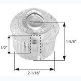 Moen 94543 Chateau Three Valve Tub and Shower Stem Extension