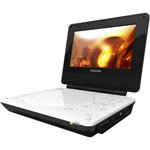 Toshiba SDP74SWA - Multi-region 7-inch Widescreen LCD Region free Portable DVD Player, DivX, Dual Headphone Output, Remote. 110V-240V Use Worldwide