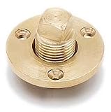 Unified Marine 50032282 Drain Plug Garboard (Brass)