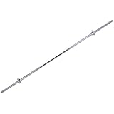 Sunny Threaded Solid Chrome Barbell Bar (60-Inch)