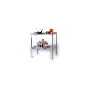 2 Tier Wire Shelving Unit by 
