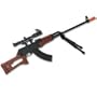 Air Spring Rifle with Bipod and Scope (Airsoft)