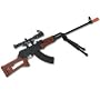 Air Spring Rifle with Bipod and Scope (Airsoft)