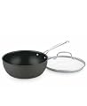 Cuisinart Chef's Classic Nonstick Hard-Anodized 3-Quart Chef's Pan with Cover