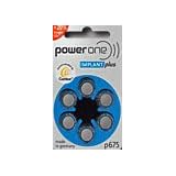 10 Packs (60 Batteries) Power One Cochlear Implant Batteries! 60 Batteries