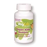 VegLife - Vegan Kids Multiple Berry - 60 Chewable Tablets
