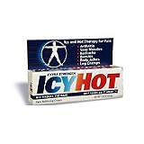 Icy Hot Rub Tube, Extra Strength Pain Relieving Cream by Chattem - 1.25 Oz