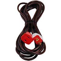 Adorama 20' Straight Extension Sync Cord, Household (AC) Male to Household (AC) Female.
