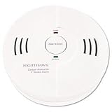 KIDDE Battery Powered Night Hawk Combination Smoke/CO Alarm with Voice/Alarm Warning