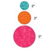 AccuQuilt GO Fabric Cutting Dies; Circles