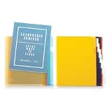 SPR01797 - Transparent File Holders, Water Resistant, 11x8-1/2, Green
