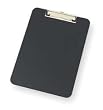 Dakota Designs 2LJX7 Clipboard, Letter, Plastic, Black