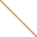 10k 1.30mm Box Chain Necklace - 30 Inch