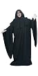 ADULT Black Full Cut Grim Reaper Robe