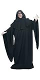 ADULT Black Full Cut Grim Reaper Robe