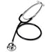 Dual (Double) Head STETHOSCOPE (BLACK) - LATEX FREE
