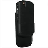 BLACKBERRY VERIZON TOUR SNAP ON SHELL/HOLSTER/Belt Clip COMBO