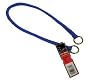 Medium Nylon Choker, Blue, 18"