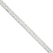 Sterling Silver 6.25mm Franco Chain Necklace - 20 Inch - Lobster Claw