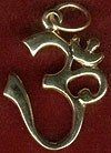 Om Jewelry - 14k Gold OM Pendent (Large)