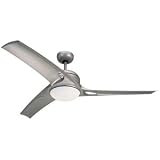 Mach One Ceiling Fan with Light by Monte Carlo