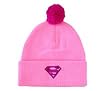Supergirl Pink Knit beanie winter hat (youth and ladies)