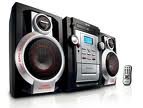 Philips FWC143 Mini Hi-Fi System - CD, Radio, Cassette - Powerful Bass Reflex Speaker System