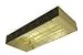 Dayton 1UCR6 Electric Infrared Heater, 6824 BtuH, 120V