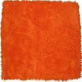 Fun Rugs FLK-006 3147 Flokati Accent Rug, Orange 31-Inch by 47-Inch