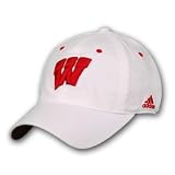 Wisconsin Badgers Adidas Hats - Flex Fit