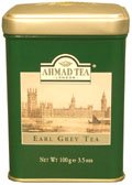 Ahmad Tea London - Earl Grey Tea - Tin 100 Gr by Ahmad Tea
